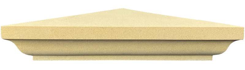 Buff/Bath Square Pier Cap