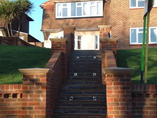 M.CAP3 Pier Caps, Stairs and House